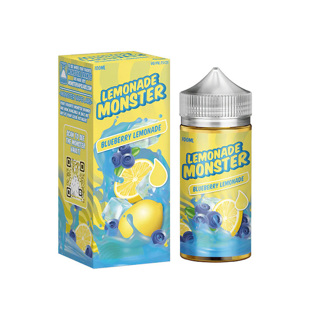 Juice Lemonade Monster | Blueberry Lemon 100mL Free Base Monster Vape Labs - 1