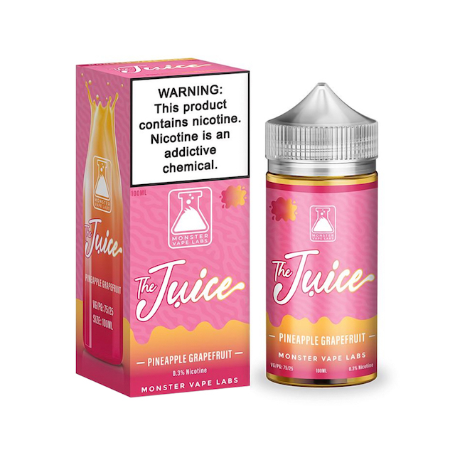 Monster Vp | The Juice Pineapple Grapefruit 100mL Free Base Monster Vape Labs - 1