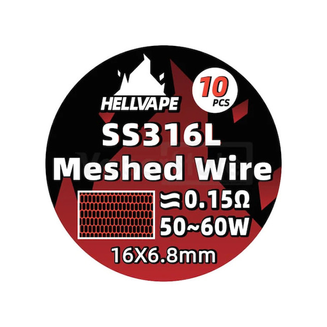 Hellvape | Coil Meshed Wire | 10 unidades Hellvape - 2