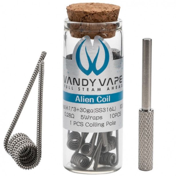 Coil Pré Construidas Vandy Vape Alien (10un) Vandy Vape - 1