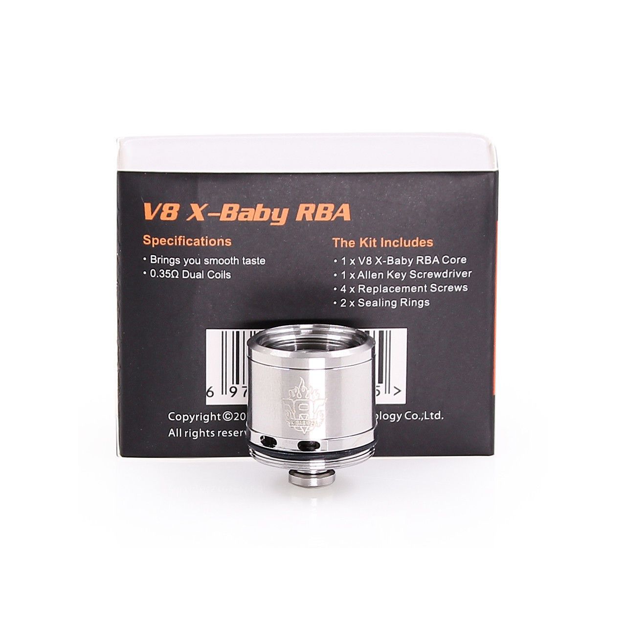 TFV8 X Baby - RBA - Smok - Coil Smok - 1