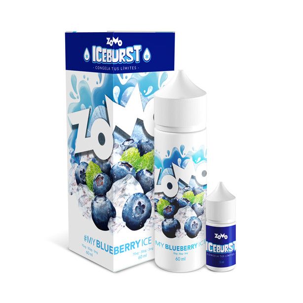 Juice - Zomo Vape - Blueberry - Iceburst - Líquido Zomo Vape - 2