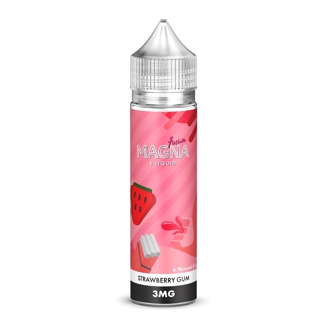 Juice Magna Eliquid | Strawberry Gum Free Base Magna E - liquids - 2