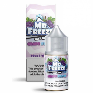 Mr Freeze | Grape Frost 30mL | Juice Nic Salt Mr Freeze E-liquid - 1