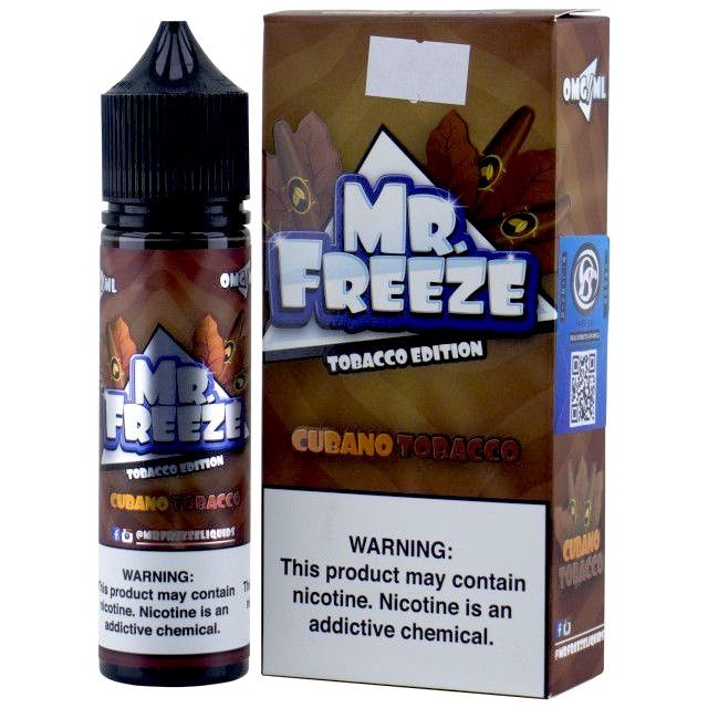 Líquido - Juice - Mr Freeze - Cubano Tobacco Mr Freeze E-liquid - 1