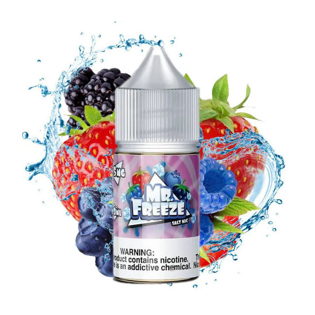 Mr Freeze - Blue Raspberry Strawberry Frost - Nic Salt Mr Freeze E-liquid - 1