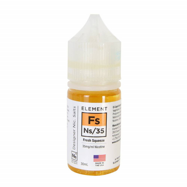 Element | Fs Ns35 Fresh Squeeze 30mL | Juice SaltNic Element E-liquids - 1