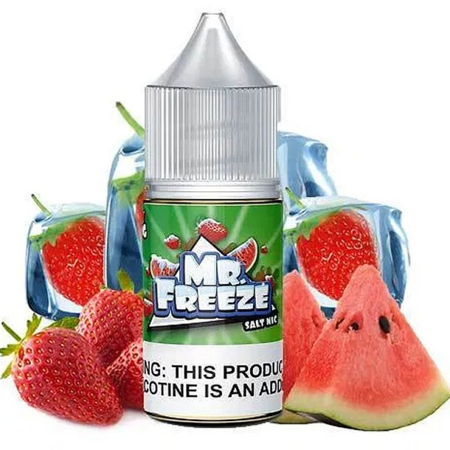Juice Mr Salts | Strawberry Watermelon Frost 30mL Mr Freeze E-liquid - 1