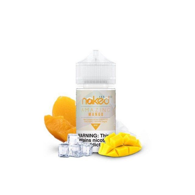 Naked 100 - Juice Vape - Amazing Mango - Ice Naked 100 - 1