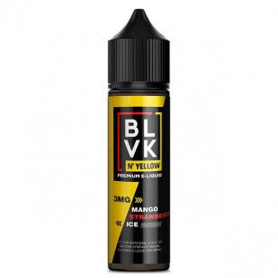 BLVK | Yellow Mango Strawberry Ice 60mL | Juice Free Base BLVK - 1