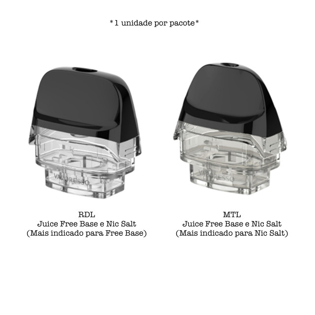 Cartucho Vaporesso Luxe PM40 | Refil Reposição Vaporesso - 1