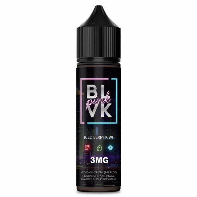 BLVK | Pink Iced Berry Kiwi 60mL | Juice Free Base BLVK - 1