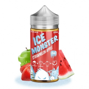 Juice Free Base | Ice Monster Strawmelon Apple 100mL Monster Vape Labs - 1
