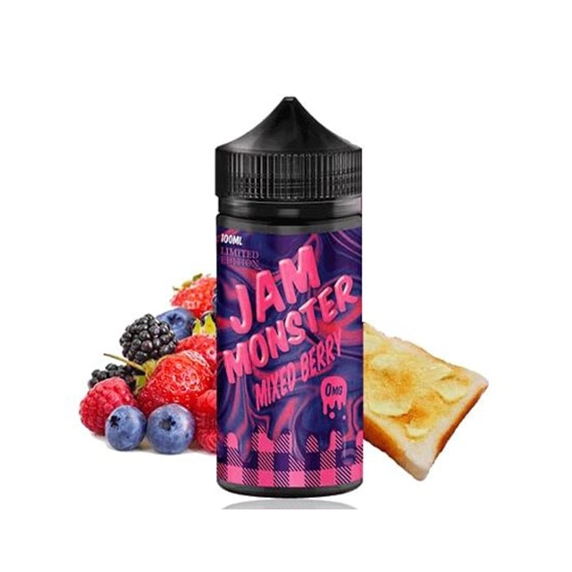 Juice Monster Vape - Jam Monster - Mixed Berry - Líquido Monster Vape Labs - 1