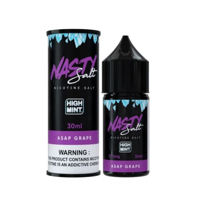 Juice Nasty Asap Grape High Mint | Salt Nic Nasty - 1