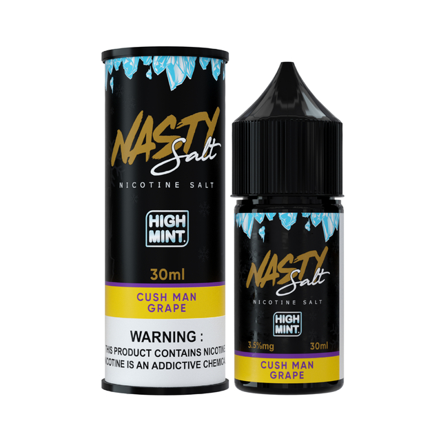 Líquido (juice) Nic Salt | Nasty Cush Man Grape High Mint Nasty - 1