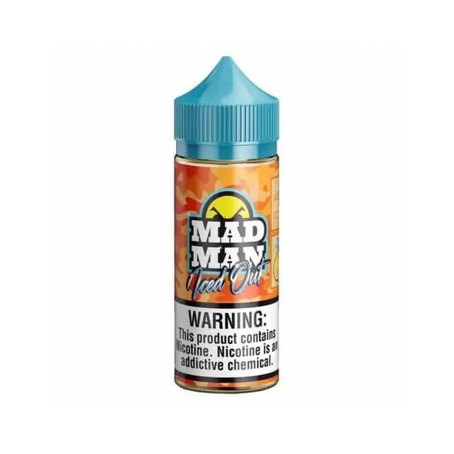 Juice - MadMan - Free base - Peach Ice Mad Man Liquids - 1