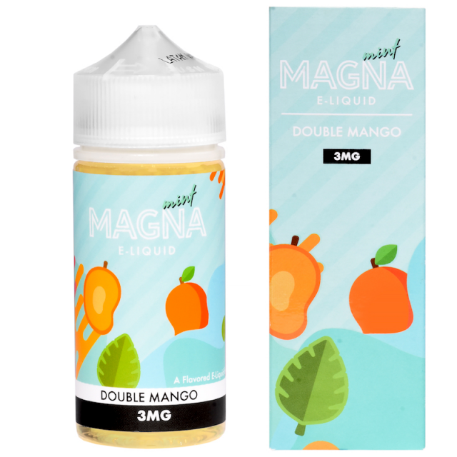 Juice Magna Eliquid | Double Mango Mint Free Base Magna E - liquids - 2