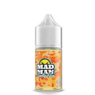 MadMan | Salty Ice Peach Orange Ice 30mL | Juice SaltNic Mad Man Liquids - 1