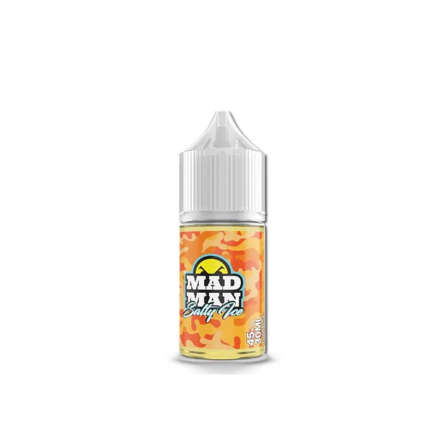 MadMan | Salty Ice Peach Orange Ice 30mL | Juice SaltNic Mad Man Liquids - 1
