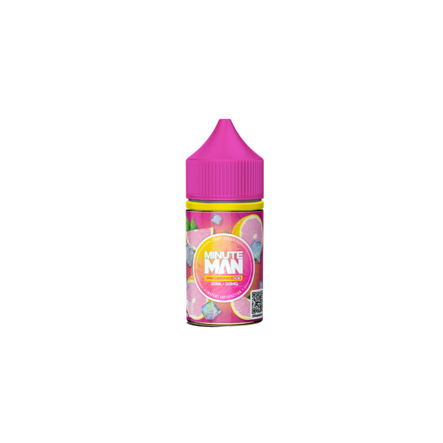 Juice - Minute Man - Pink Lemonade - Nic Salt Minute Man E-liquids - 1