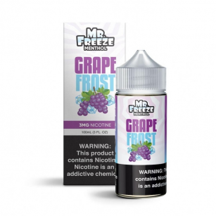 Juice Mr Freeze | Grape Frost 100mL Free Base Mr Freeze E-liquid - 1