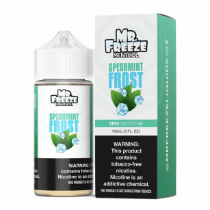 Juice Mr Freeze | Spearmint Frost 100mL Free Base Mr Freeze E-liquid - 1
