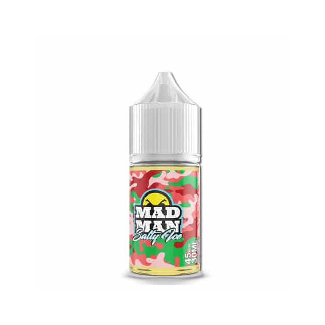 MadMan | Salty Ice Watermelon Ice 30mL | Juice SaltNic Mad Man Liquids - 1