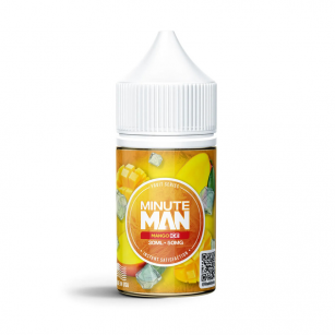 Juice Minute Man | Mango Ice | Nic Salt Minute Man E-liquids - 1