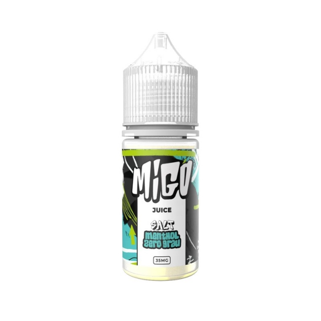 Juice Migo Eliquid | Menthol Zero Grau 30mL NicSalt Migo E-liquids - 1