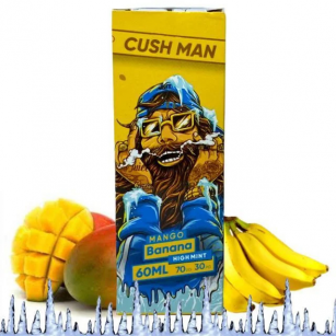 Juice - Nasty - Cush Man Banana - High Mint - Free base Nasty - 1