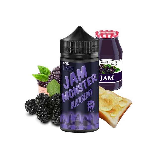 Jam Monster | Blackberry 100mL | Juice Free Base Monster Vape Labs - 1