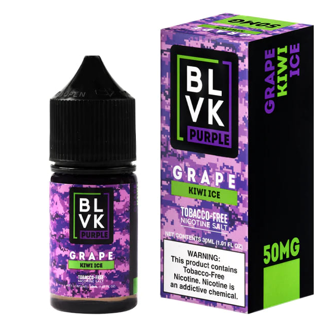 Juice BLVK Purple | Grape Kiwi Ice | Nic Salt BLVK - 1