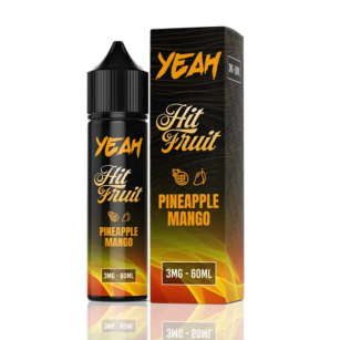 Juice Yeah | Hit Fruit | Pineapple Mango 60ml Free Base Yeah Liquids - 1