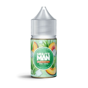 Minute Man | Aloe Peach Ice 30mL | Juice Salt Nic Minute Man E-liquids - 1