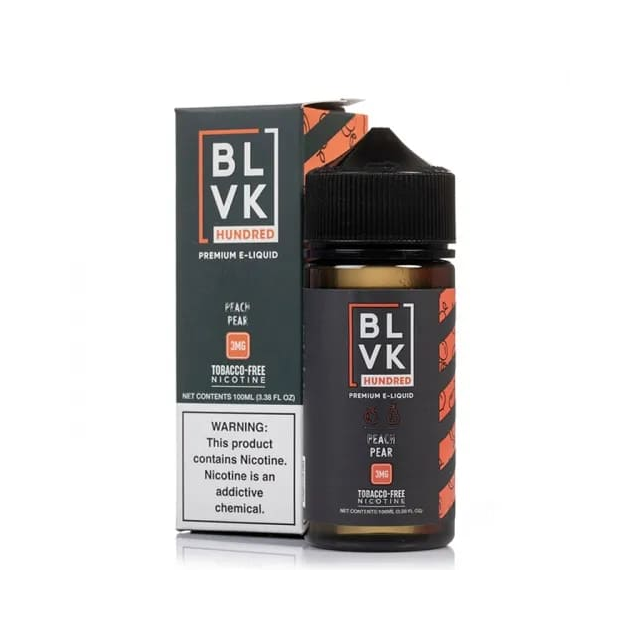 BLVK | Hundred Peach Pear 100mL | Juice FreeBase BLVK - 1