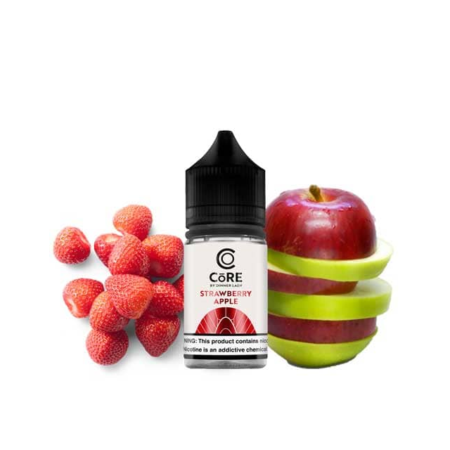 Dinner Lady | Core Strawberry Apple 30mL | Juice SaltNic Dinner Lady - 1