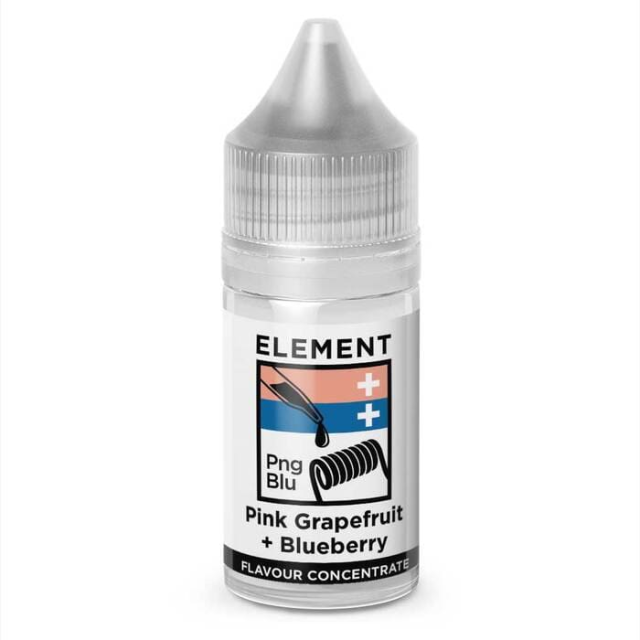 Element | Png Blue Pink Grapefruit Blueberry 30mL | Juice SaltNic Element E-liquids - 1
