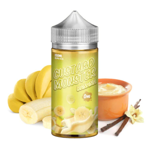 Custard Monster | Banana 100mL | Juice Free Base Monster Vape Labs - 1