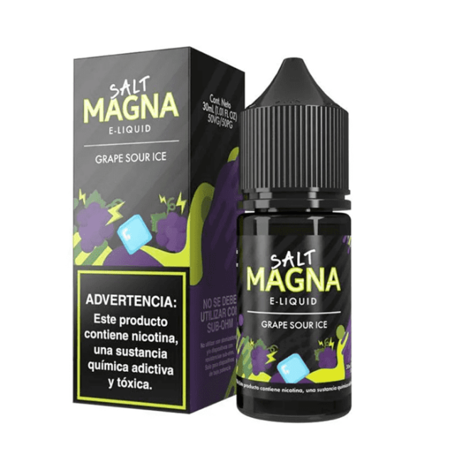 Magna E-liquids | Grape Sour Ice 30mL | Juice Salt Nic Magna E - liquids - 1