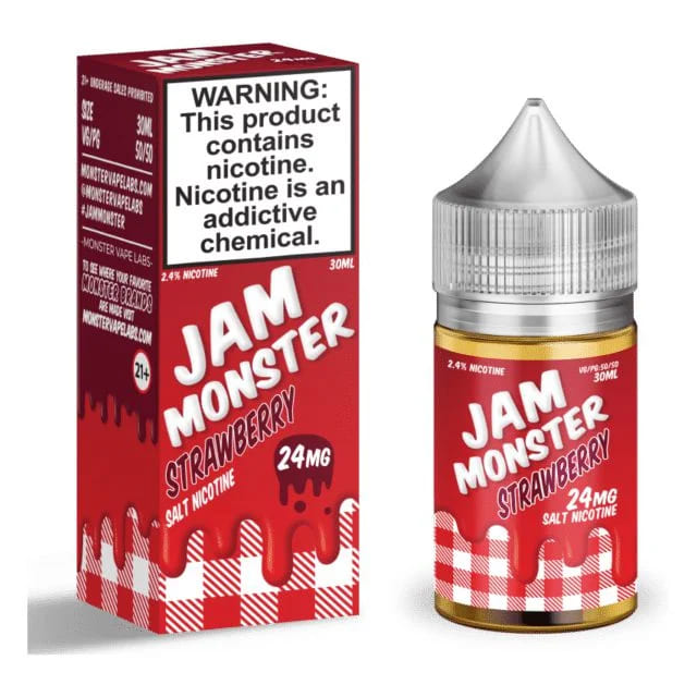 Jam Monster | Strawberry 30mL  | Juice Salt Nic Monster Vape Labs - 1