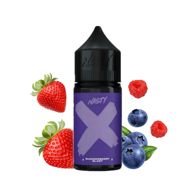Nasty Juice | X Summerberry Blast 30mL | Líquido Nic Salt Nasty - 1