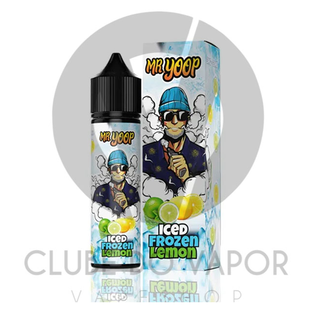 Juice Mr Yoop Iced | Frozen Lemon 60mL Free Base Mr Yoop Eliquids - 1