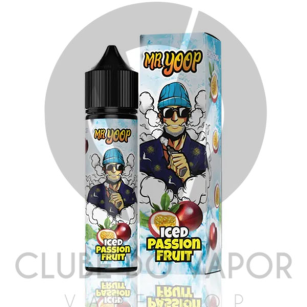 Juice Mr Yoop Iced | Passion Fruit 60mL Free Base Mr Yoop Eliquids - 1
