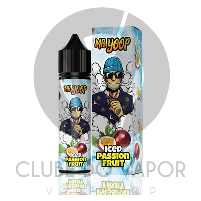 Juice Mr Yoop Iced | Passion Fruit 60mL Free Base Mr Yoop Eliquids - 1