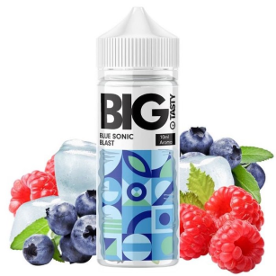 Juice Big Tasty | Blue Sonic Blast 120mL FreeBase Big Tasty E-liquid - 1