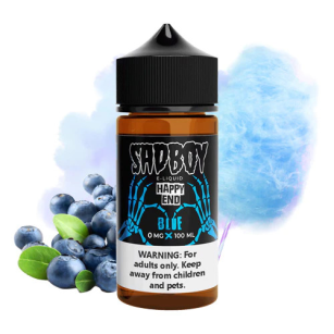 Juice SadBoy E-liquid | Happy End Blue 100mL Free Base SadBoy E-liquid - 1