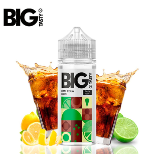 Juice Big Tasty | Lime Cola Libre 120mL FreeBase Big Tasty E-liquid - 1