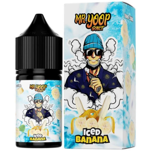 Juice Mr Yoop Salt | Iced Banana 30mL Mr Yoop Eliquids - 1