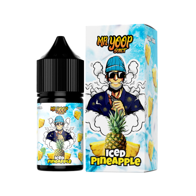 Juice Mr Yoop Salt | Iced Pineapple 30mL Mr Yoop Eliquids - 1